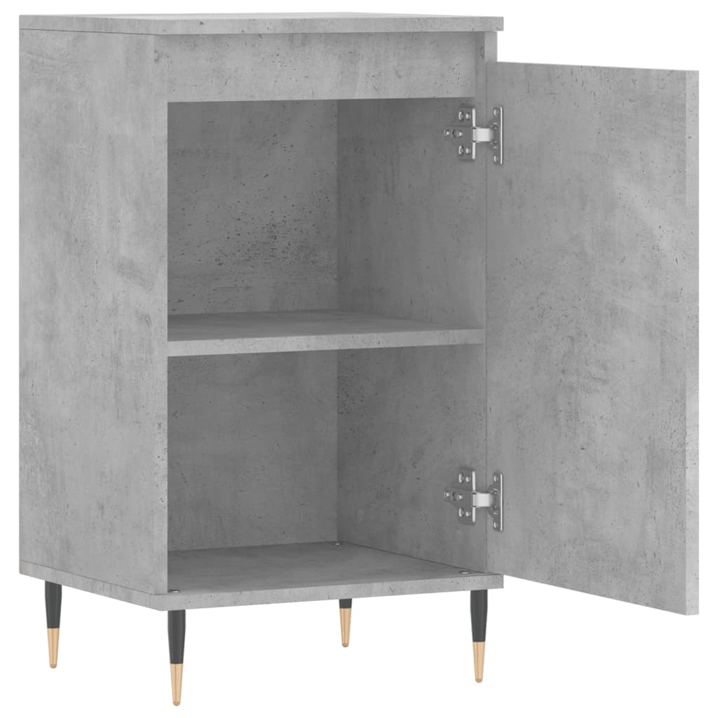Sideboards 2 Stk. Betongrau 40x35x70 cm Holzwerkstoff - Pazzar.ch