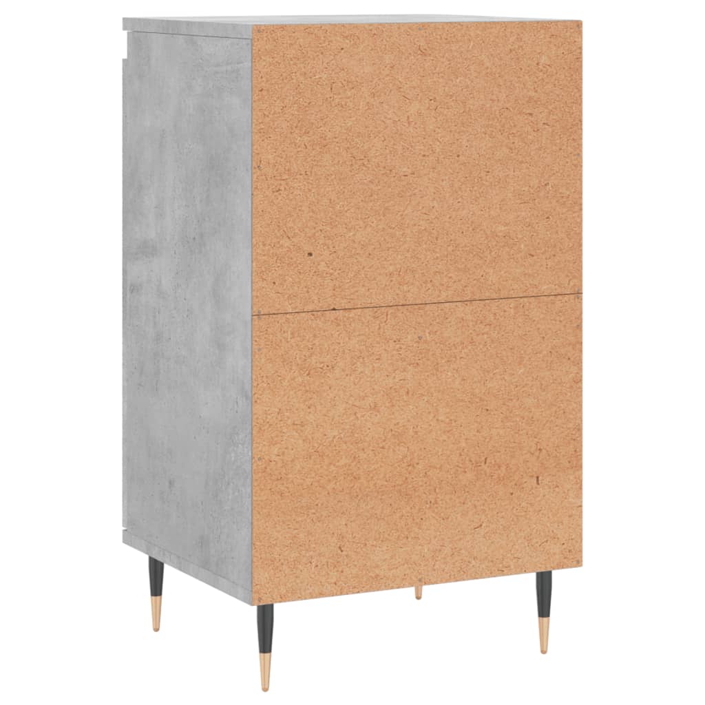 Sideboards 2 Stk. Betongrau 40x35x70 cm Holzwerkstoff - Pazzar.ch