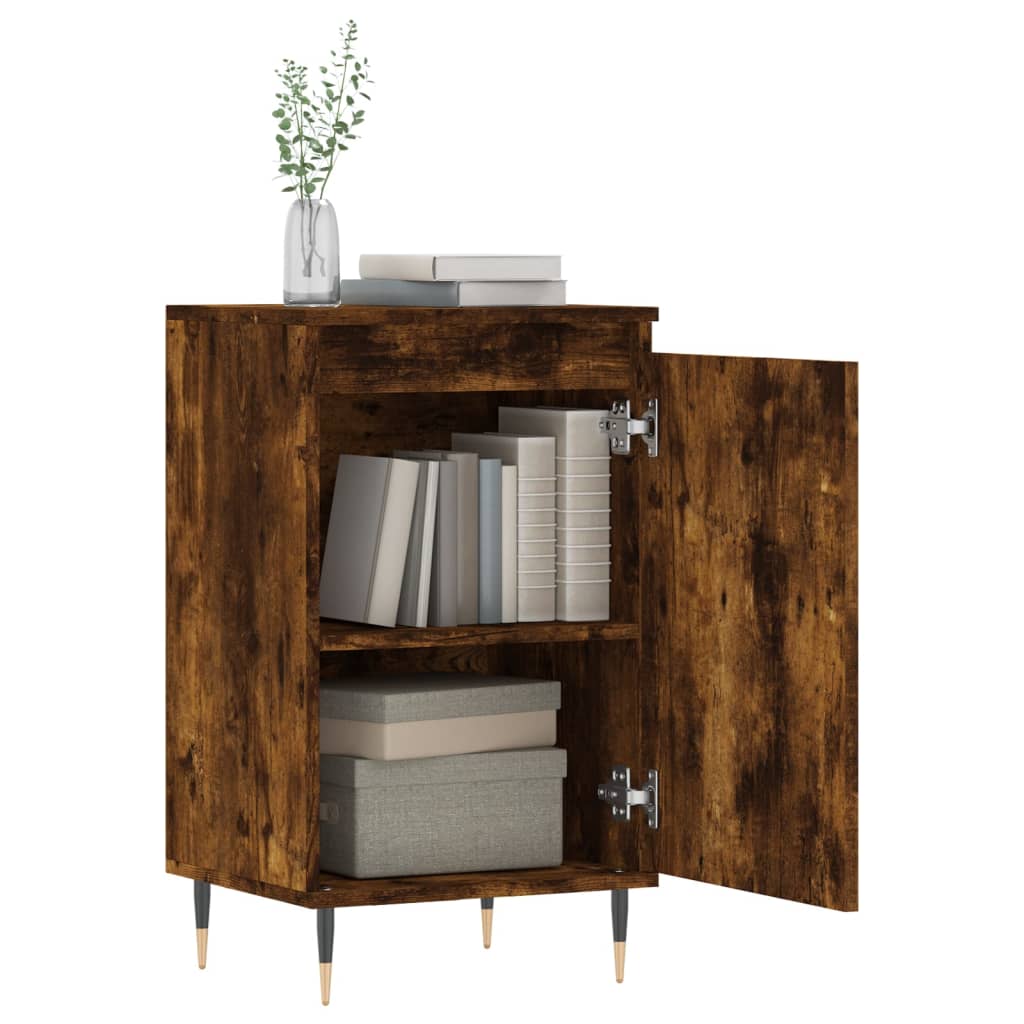 Sideboards 2 Stk. Räuchereiche 40x35x70 cm Holzwerkstoff - Pazzar.ch