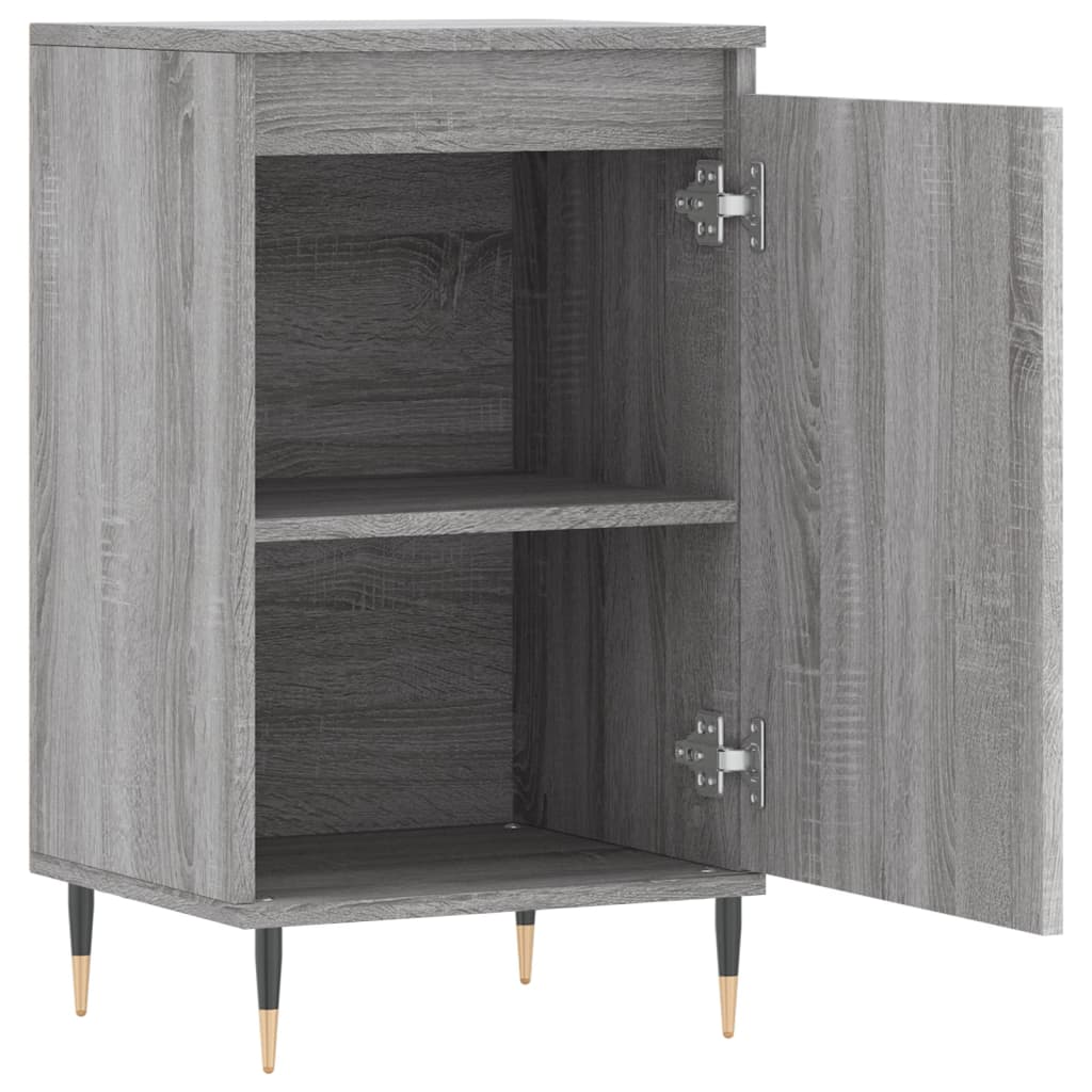 Sideboards 2 Stk. Grau Sonoma 40x35x70 cm Holzwerkstoff - Pazzar.ch