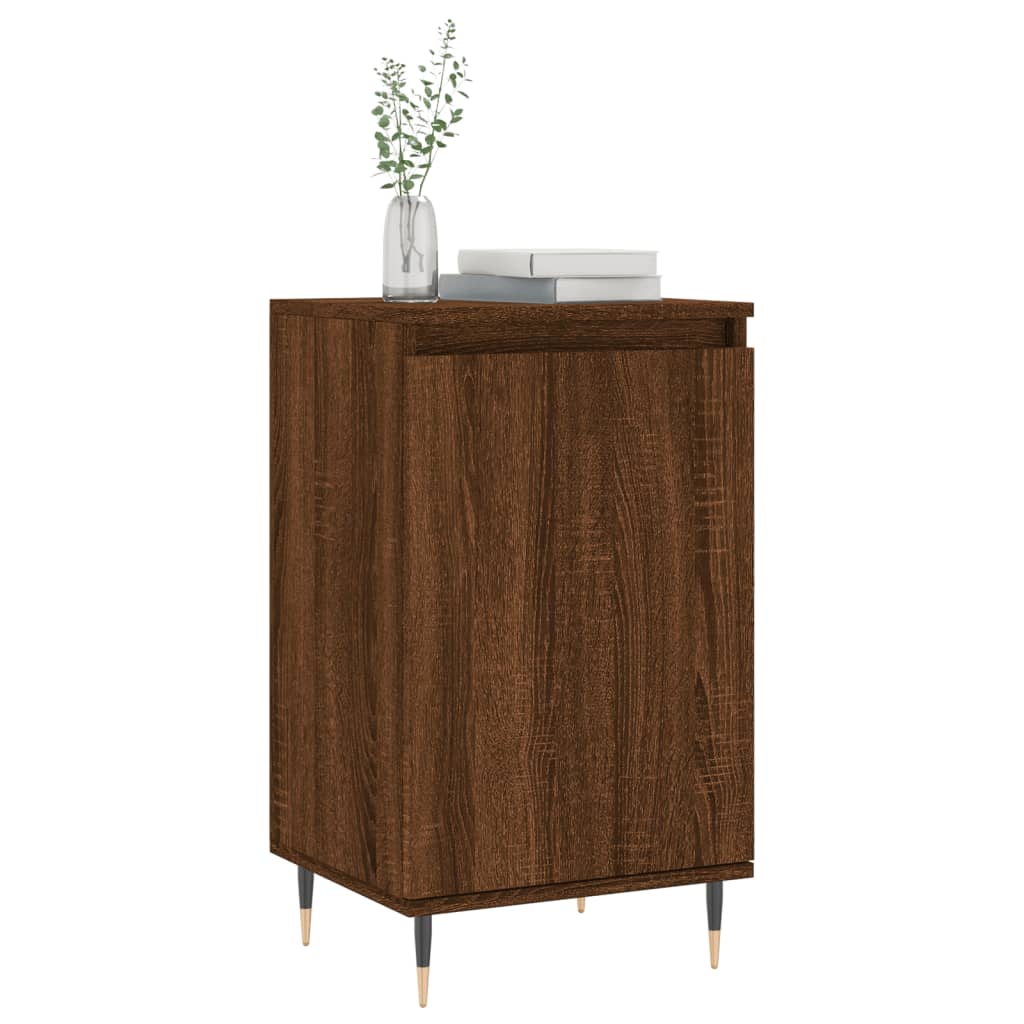 Sideboards 2 Stk. Braun Eichen-Optik 40x35x70 cm Holzwerkstoff - Pazzar.ch