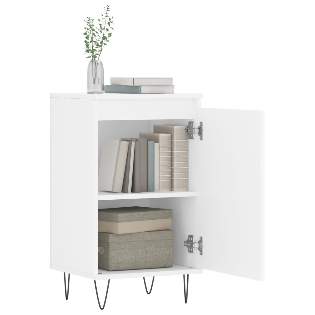 Sideboards 2 Stk. Weiß 40x35x70 cm Holzwerkstoff - Pazzar.ch