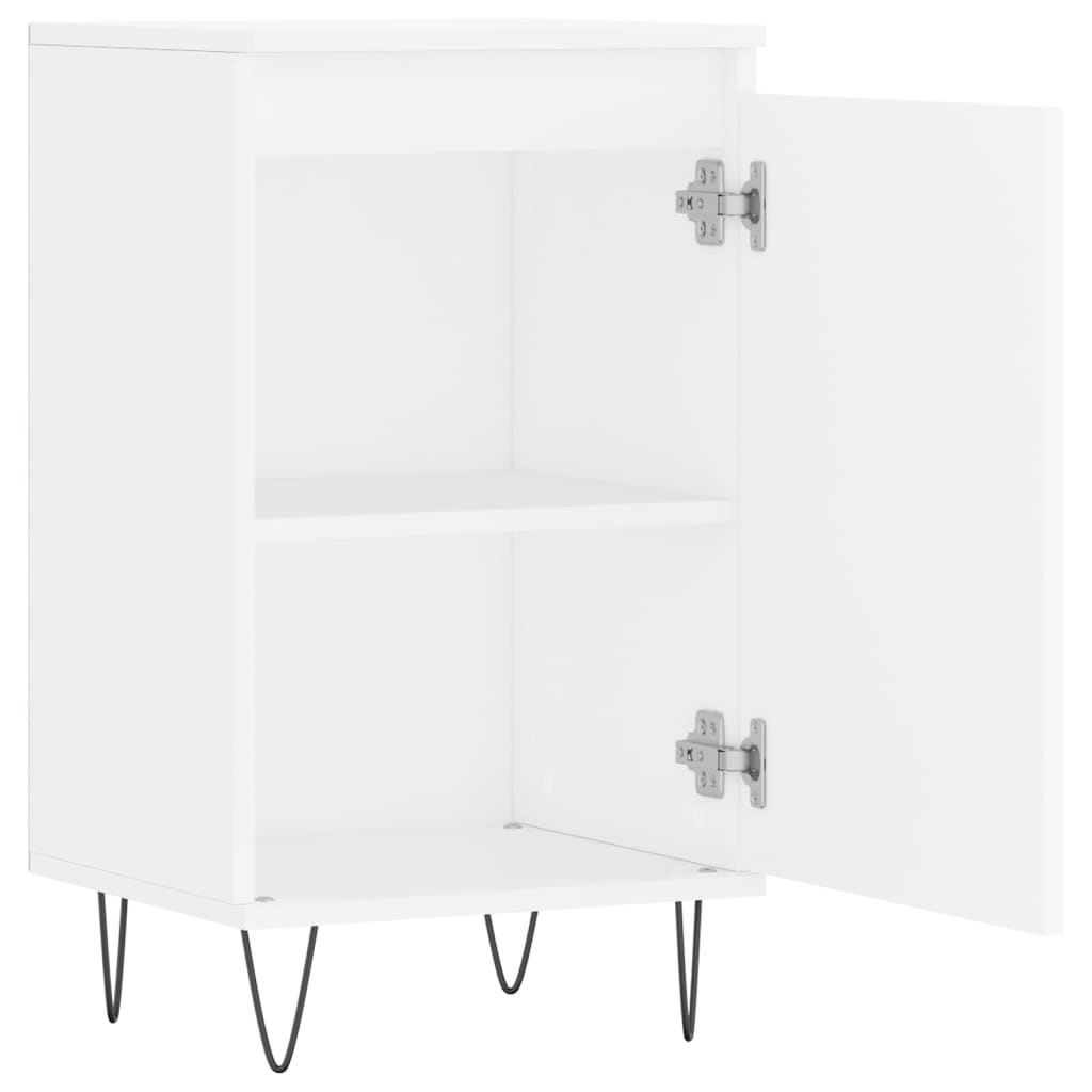 Sideboards 2 Stk. Weiß 40x35x70 cm Holzwerkstoff - Pazzar.ch