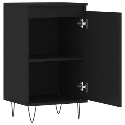 Sideboards 2 Stk. Schwarz 40x35x70 cm Holzwerkstoff - Pazzar.ch