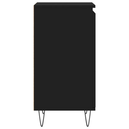 Sideboards 2 Stk. Schwarz 40x35x70 cm Holzwerkstoff - Pazzar.ch
