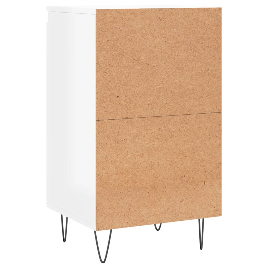 Sideboards 2 Stk. Hochglanz-Weiß 40x35x70 cm Holzwerkstoff - Pazzar.ch