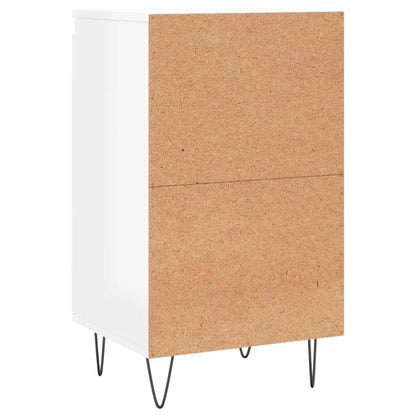 Sideboards 2 Stk. Hochglanz-Weiß 40x35x70 cm Holzwerkstoff - Pazzar.ch