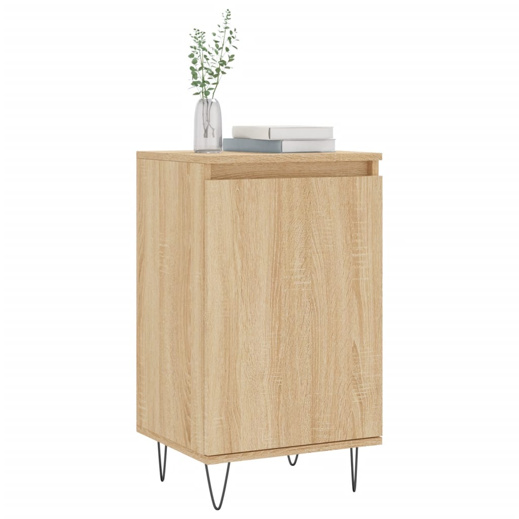 Sideboards 2 Stk. Sonoma-Eiche 40x35x70 cm Holzwerkstoff - Pazzar.ch