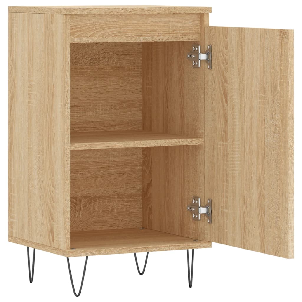 Sideboards 2 Stk. Sonoma-Eiche 40x35x70 cm Holzwerkstoff - Pazzar.ch
