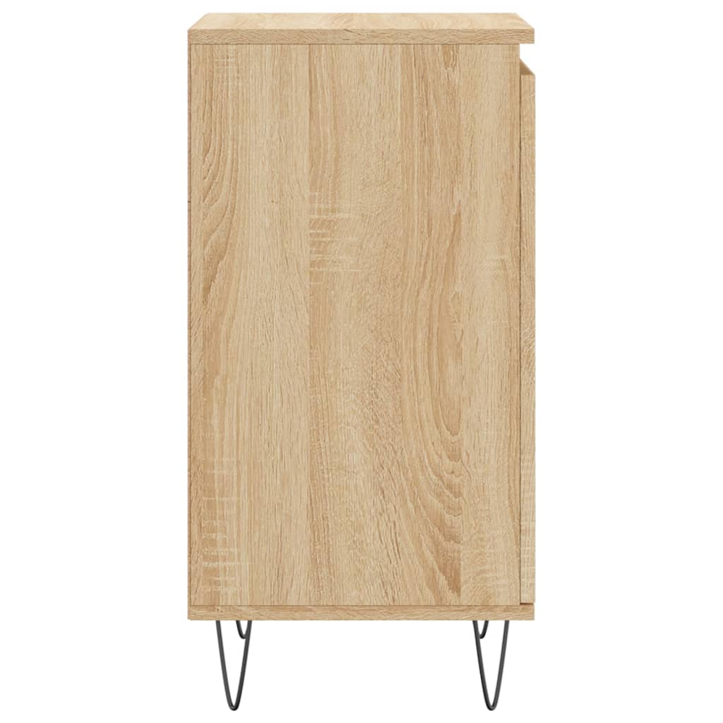 Sideboards 2 Stk. Sonoma-Eiche 40x35x70 cm Holzwerkstoff - Pazzar.ch
