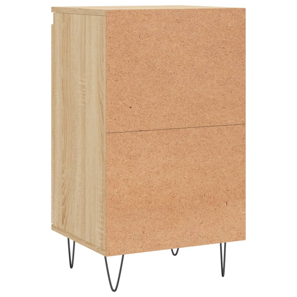 Sideboards 2 Stk. Sonoma-Eiche 40x35x70 cm Holzwerkstoff - Pazzar.ch