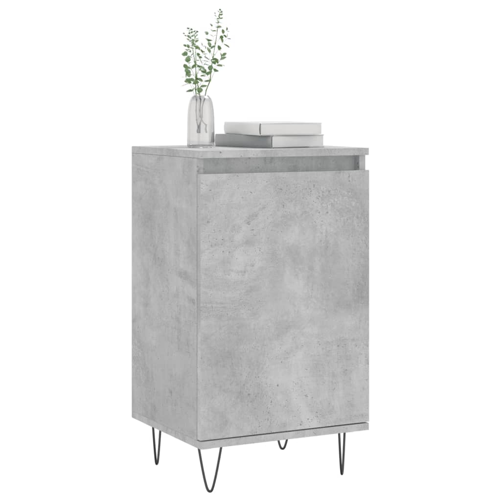 Sideboards 2 Stk. Betongrau 40x35x70 cm Holzwerkstoff - Pazzar.ch