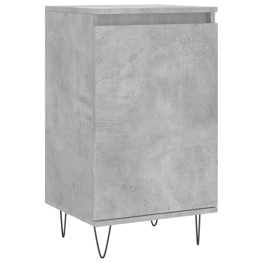 Sideboards 2 Stk. Betongrau 40x35x70 cm Holzwerkstoff - Pazzar.ch