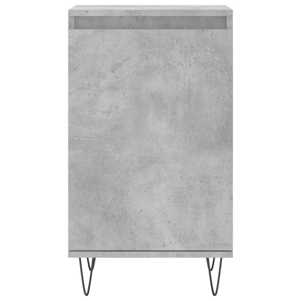 Sideboards 2 Stk. Betongrau 40x35x70 cm Holzwerkstoff - Pazzar.ch
