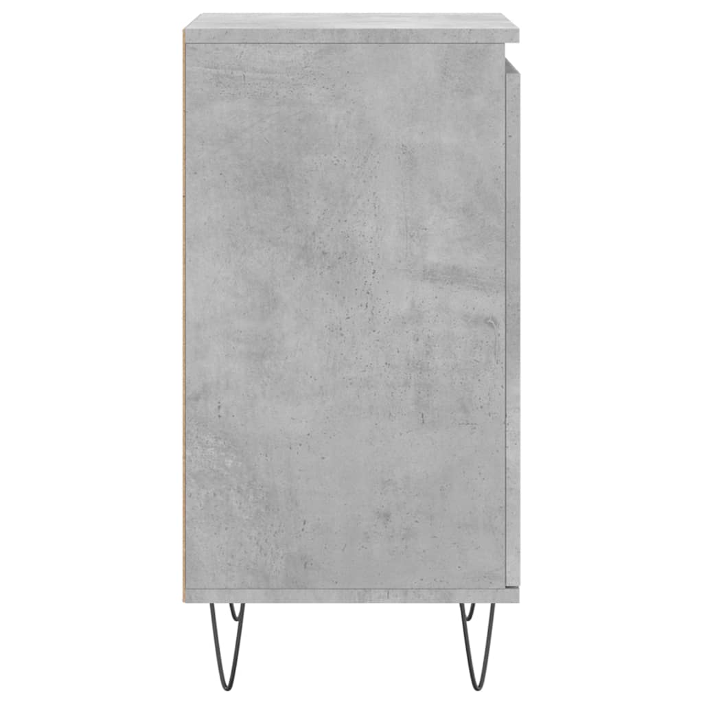 Sideboards 2 Stk. Betongrau 40x35x70 cm Holzwerkstoff - Pazzar.ch