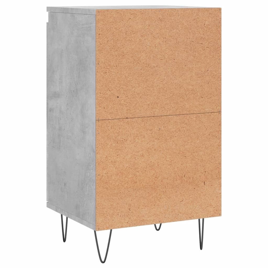 Sideboards 2 Stk. Betongrau 40x35x70 cm Holzwerkstoff - Pazzar.ch