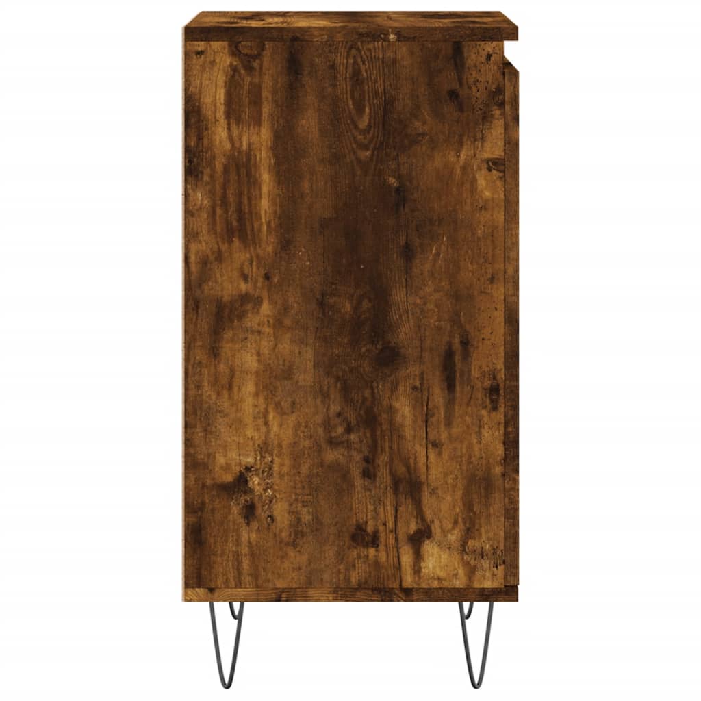 Sideboards 2 Stk. Räuchereiche 40x35x70 cm Holzwerkstoff - Pazzar.ch