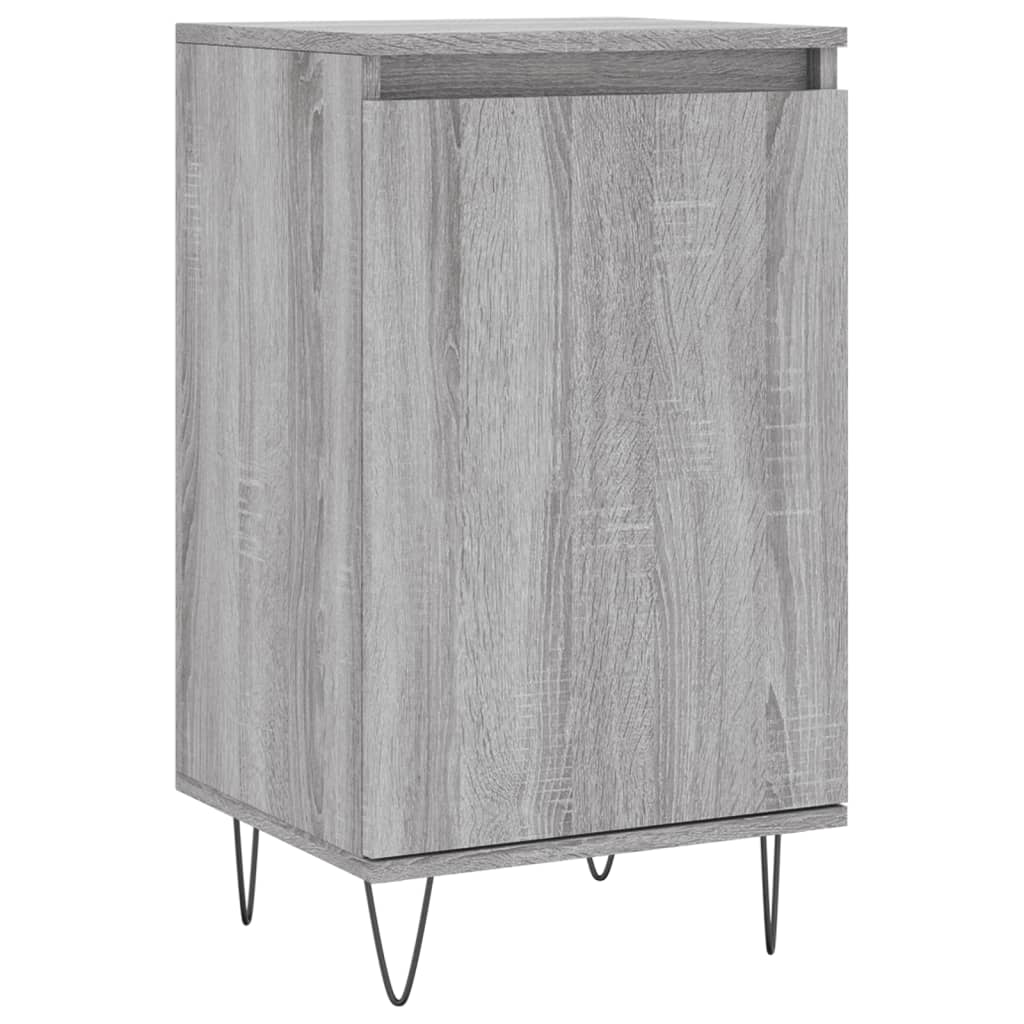 Sideboards 2 Stk. Grau Sonoma 40x35x70 cm Holzwerkstoff - Pazzar.ch