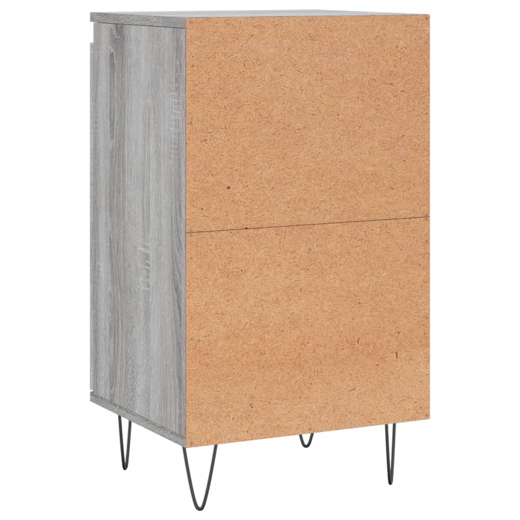 Sideboards 2 Stk. Grau Sonoma 40x35x70 cm Holzwerkstoff - Pazzar.ch