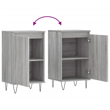 Sideboards 2 Stk. Grau Sonoma 40x35x70 cm Holzwerkstoff - Pazzar.ch