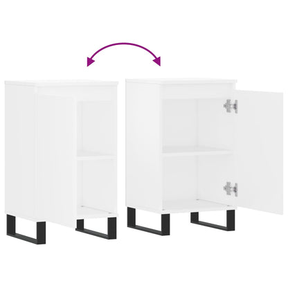Sideboards 2 Stk. Weiß 40x35x70 cm Holzwerkstoff - Pazzar.ch