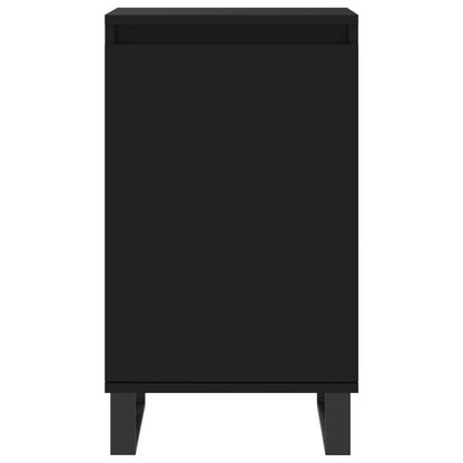 Sideboards 2 Stk. Schwarz 40x35x70 cm Holzwerkstoff - Pazzar.ch