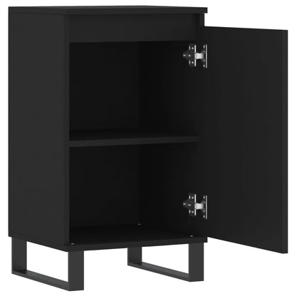Sideboards 2 Stk. Schwarz 40x35x70 cm Holzwerkstoff - Pazzar.ch