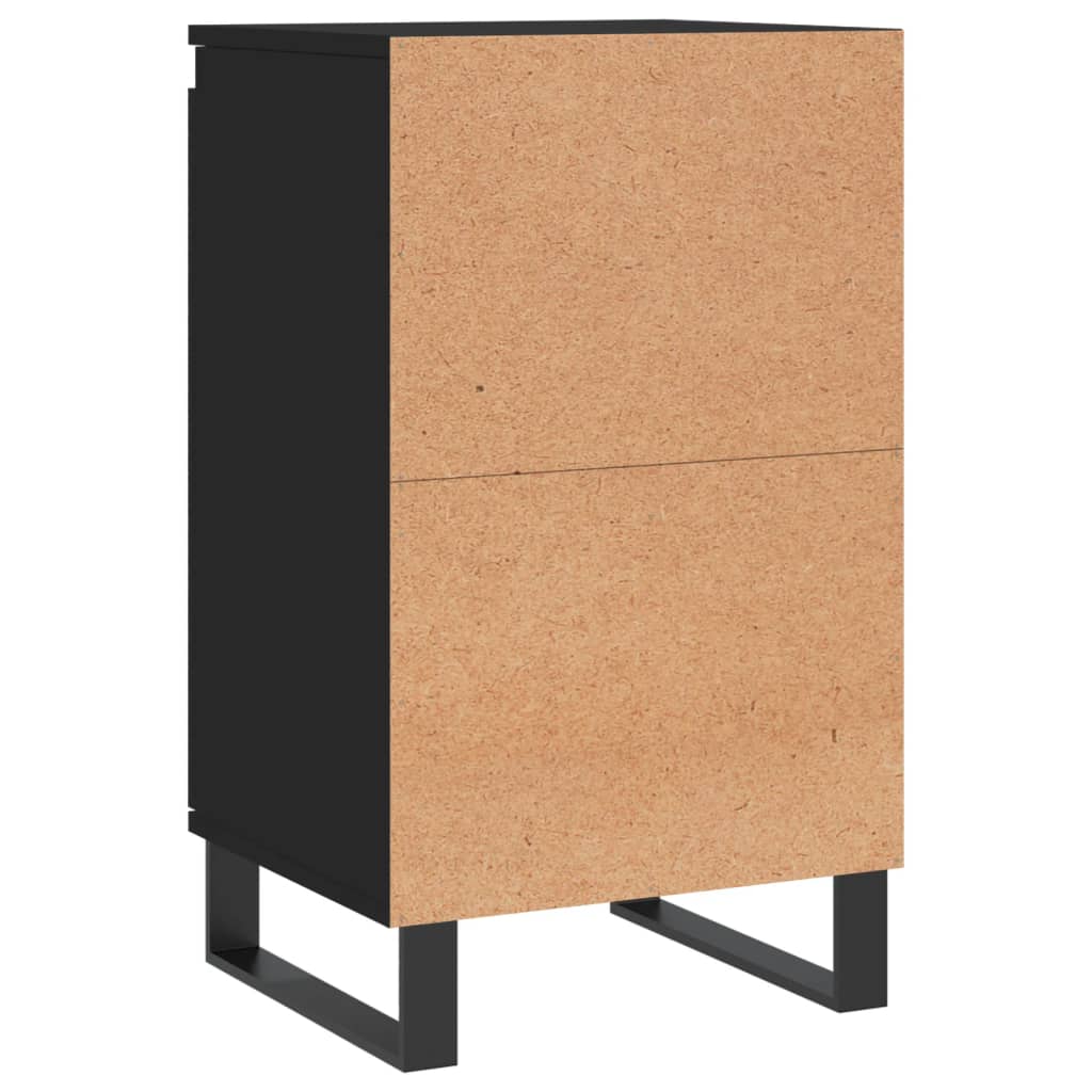 Sideboards 2 Stk. Schwarz 40x35x70 cm Holzwerkstoff - Pazzar.ch