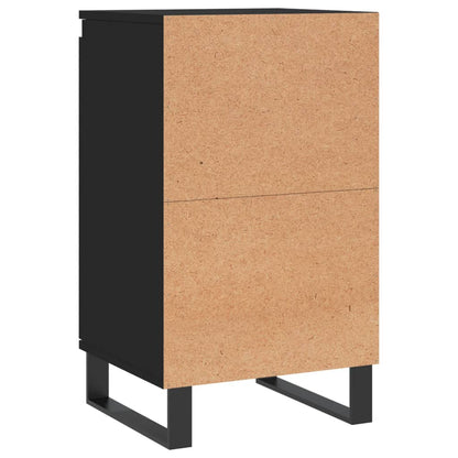 Sideboards 2 Stk. Schwarz 40x35x70 cm Holzwerkstoff - Pazzar.ch