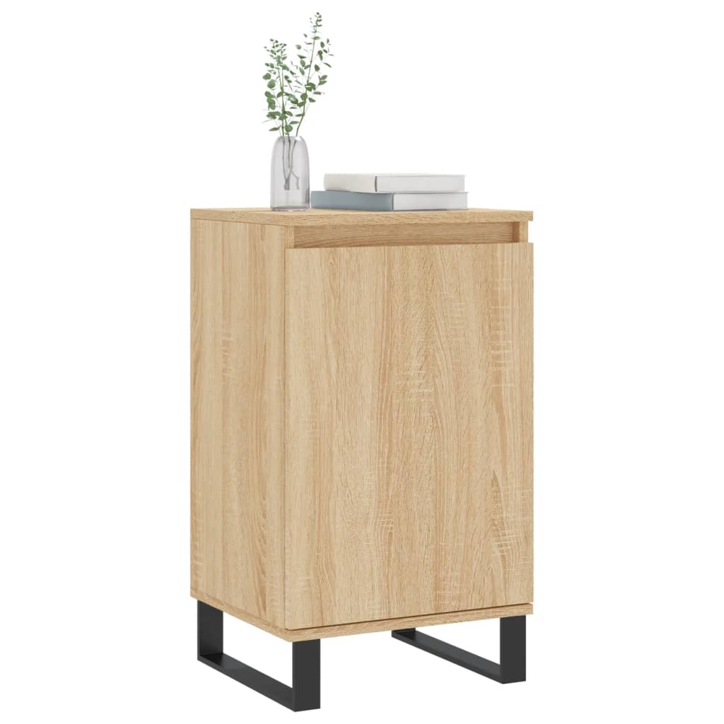 Sideboards 2 Stk. Sonoma-Eiche 40x35x70 cm Holzwerkstoff - Pazzar.ch