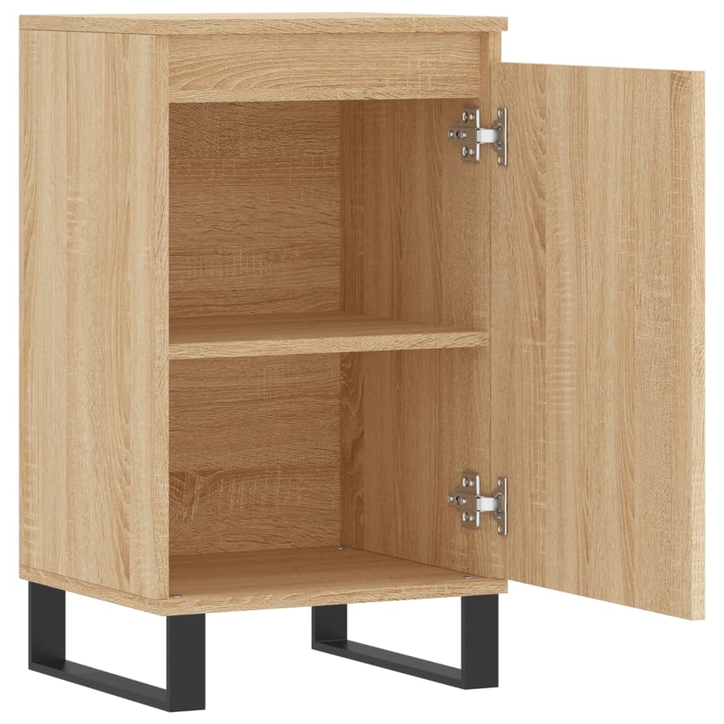 Sideboards 2 Stk. Sonoma-Eiche 40x35x70 cm Holzwerkstoff - Pazzar.ch