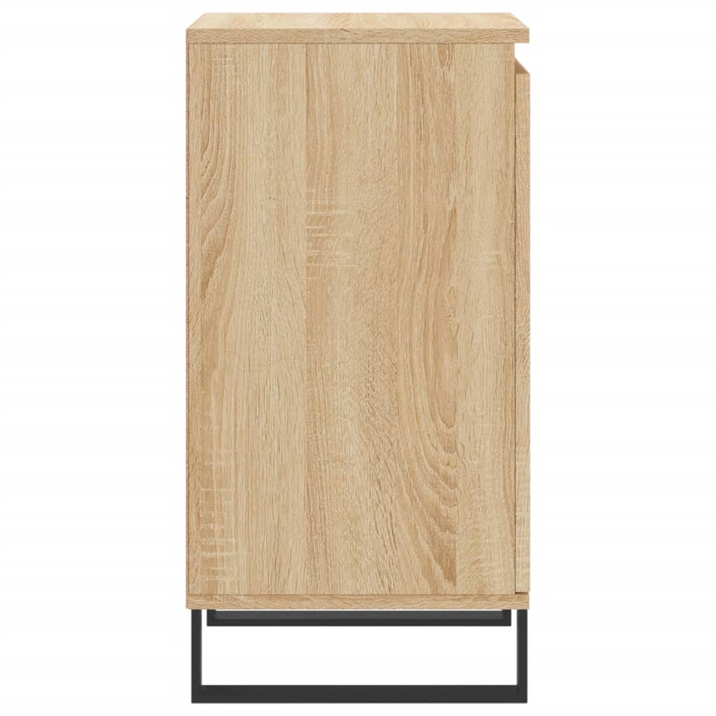 Sideboards 2 Stk. Sonoma-Eiche 40x35x70 cm Holzwerkstoff - Pazzar.ch