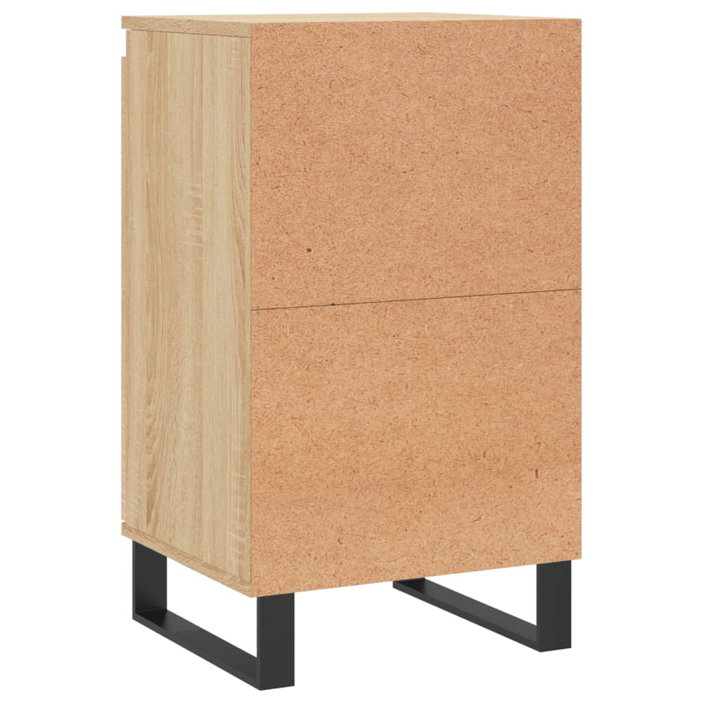 Sideboards 2 Stk. Sonoma-Eiche 40x35x70 cm Holzwerkstoff - Pazzar.ch