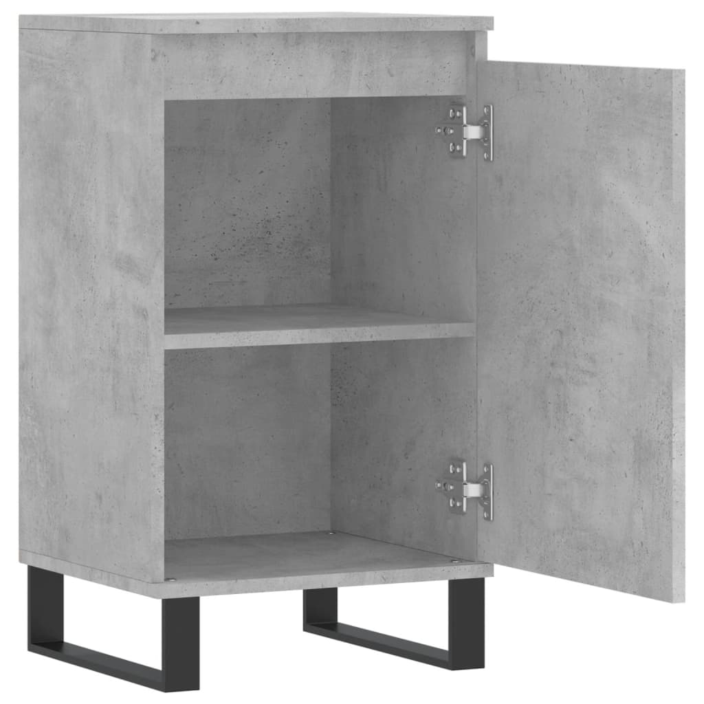 Sideboards 2 Stk. Betongrau 40x35x70 cm Holzwerkstoff - Pazzar.ch