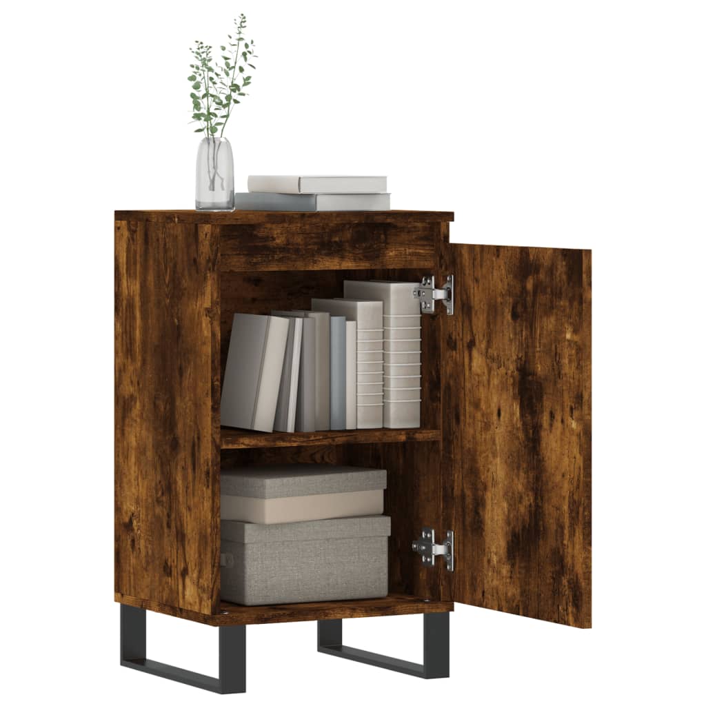 Sideboards 2 Stk. Räuchereiche 40x35x70 cm Holzwerkstoff - Pazzar.ch