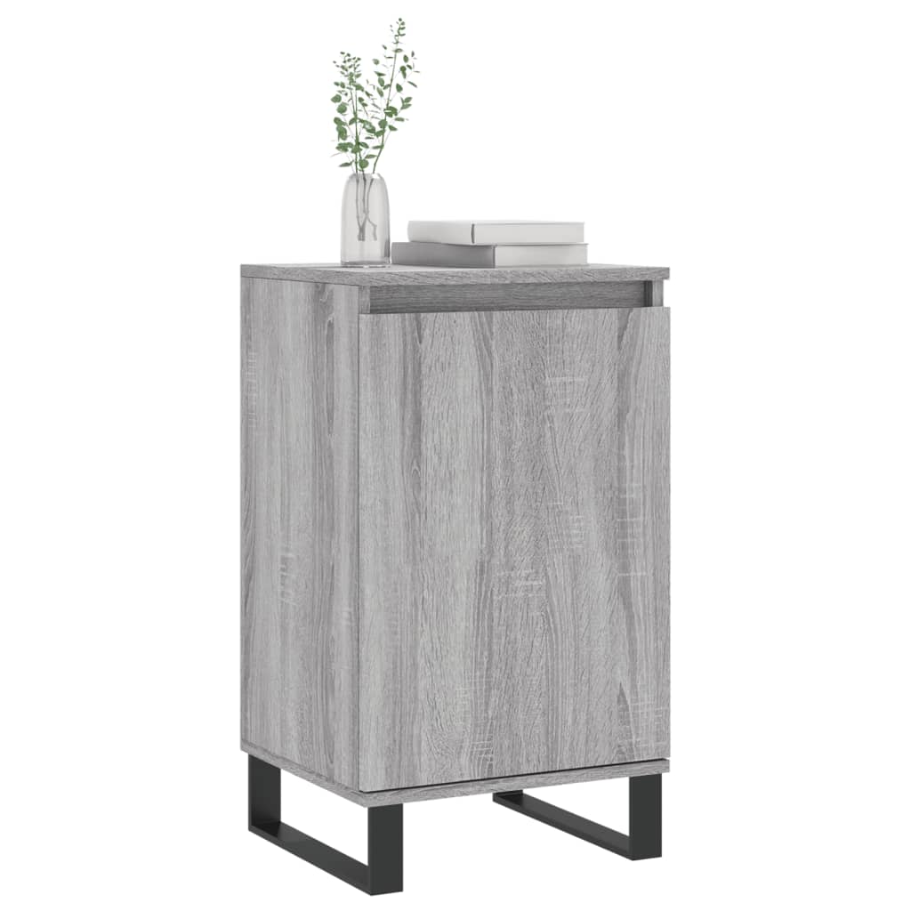 Sideboards 2 Stk. Grau Sonoma 40x35x70 cm Holzwerkstoff - Pazzar.ch