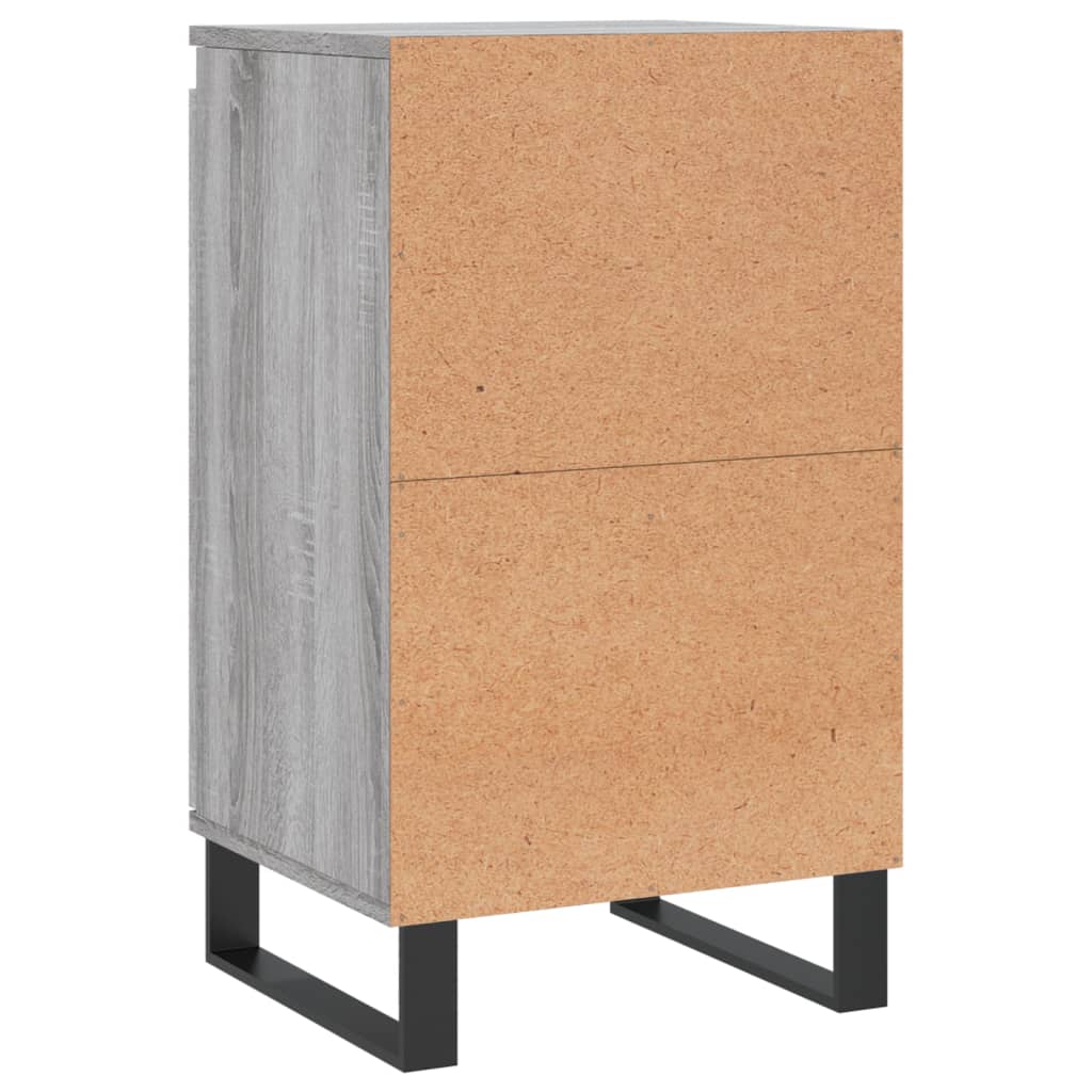 Sideboards 2 Stk. Grau Sonoma 40x35x70 cm Holzwerkstoff - Pazzar.ch