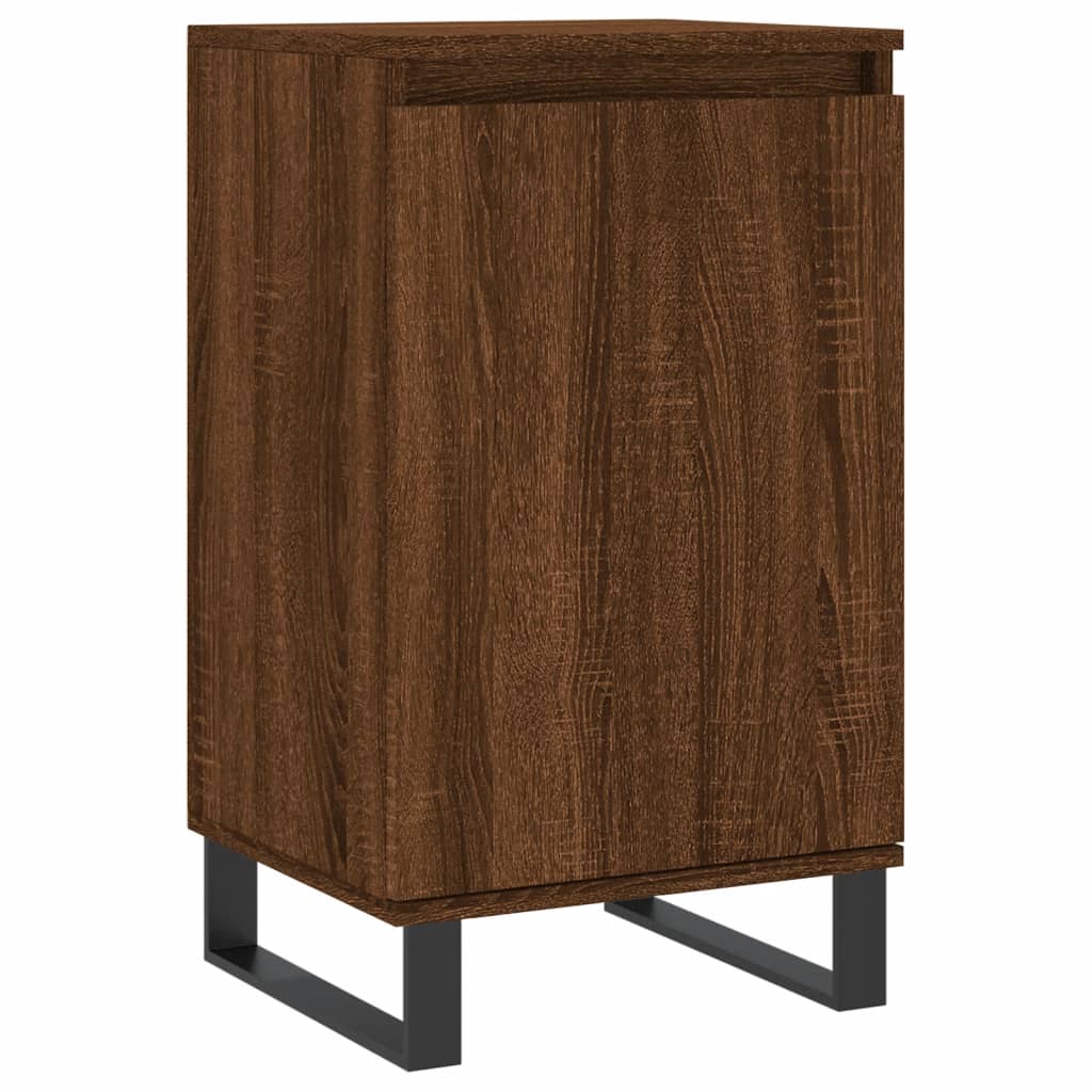 Sideboards 2 Stk. Braun Eichen-Optik 40x35x70 cm Holzwerkstoff - Pazzar.ch