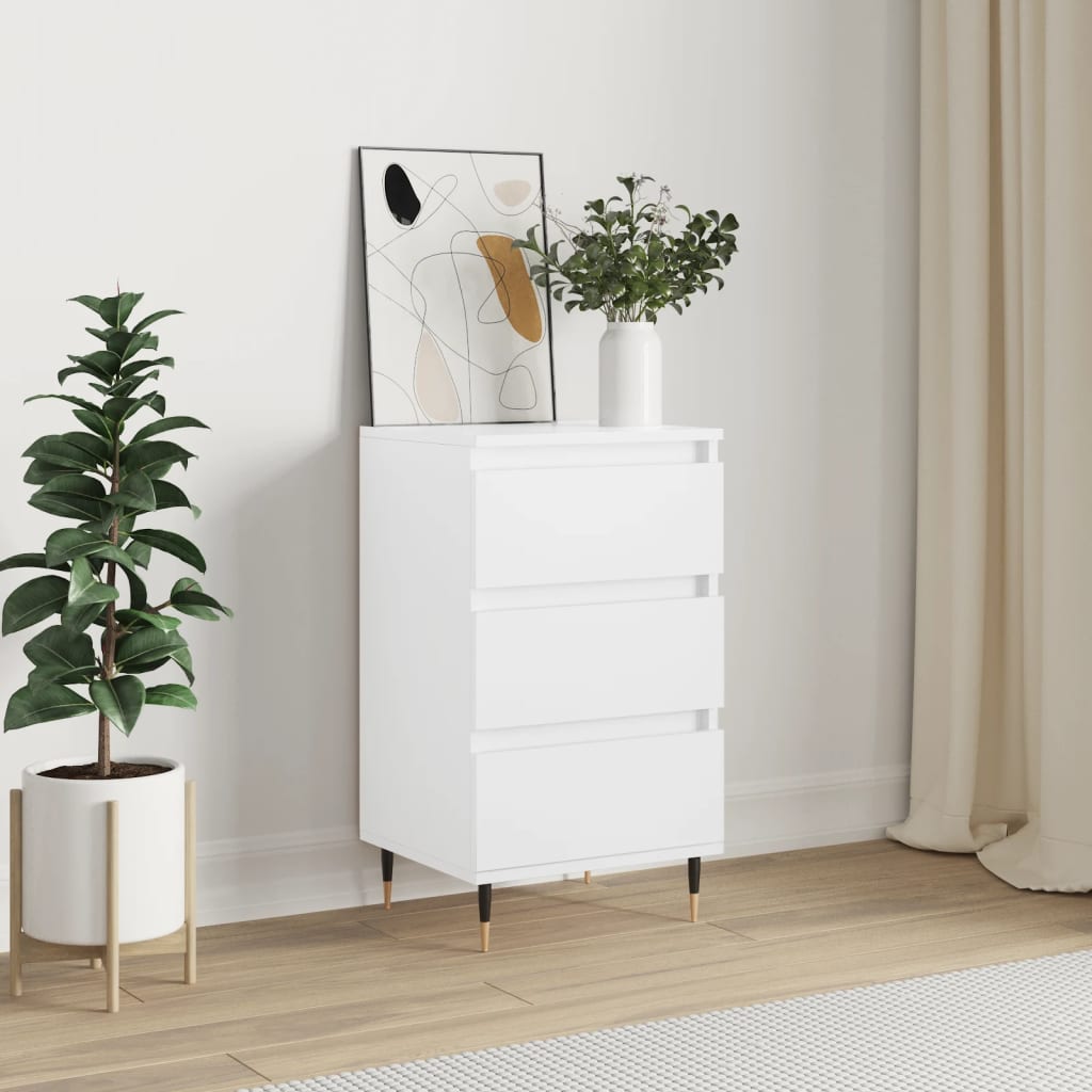Sideboard Weiß 40x35x70 cm Holzwerkstoff - Pazzar.ch