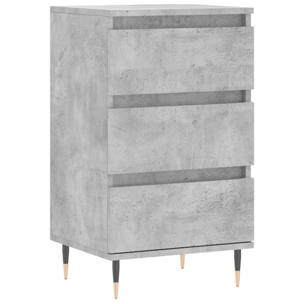 Sideboard Betongrau 40x35x70 cm Holzwerkstoff - Pazzar.ch