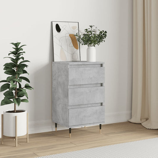 Sideboard Betongrau 40x35x70 cm Holzwerkstoff - Pazzar.ch