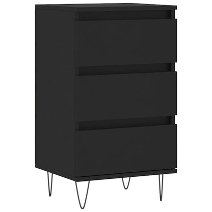 Sideboard Schwarz 40x35x70 cm Holzwerkstoff - Pazzar.ch