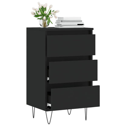 Sideboard Schwarz 40x35x70 cm Holzwerkstoff - Pazzar.ch