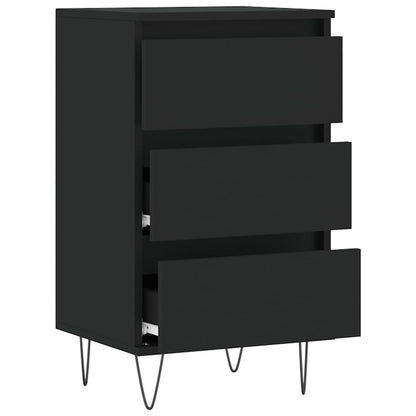 Sideboard Schwarz 40x35x70 cm Holzwerkstoff - Pazzar.ch