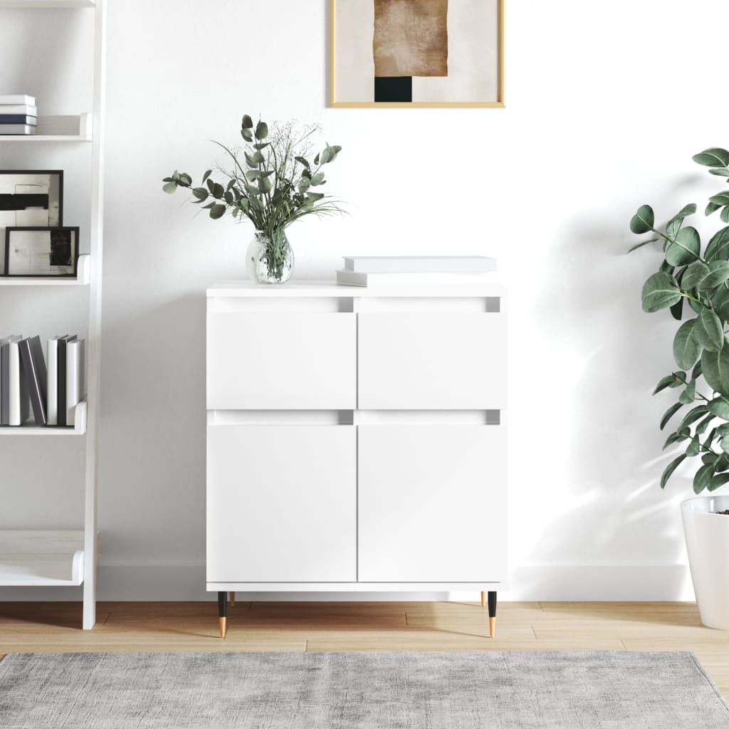 Sideboard Weiß 60x35x70 cm Holzwerkstoff - Pazzar.ch