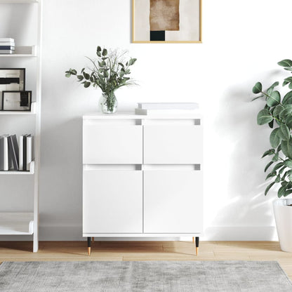 Sideboard Weiß 60x35x70 cm Holzwerkstoff - Pazzar.ch