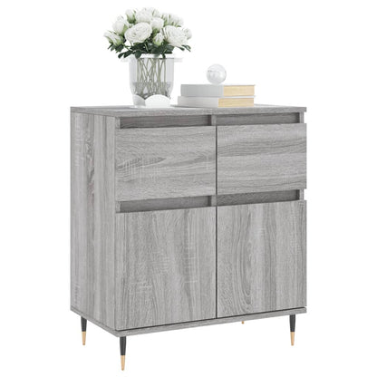 Sideboard Grau Sonoma 60x35x70 cm Holzwerkstoff - Pazzar.ch