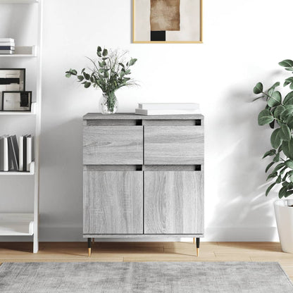 Sideboard Grau Sonoma 60x35x70 cm Holzwerkstoff - Pazzar.ch