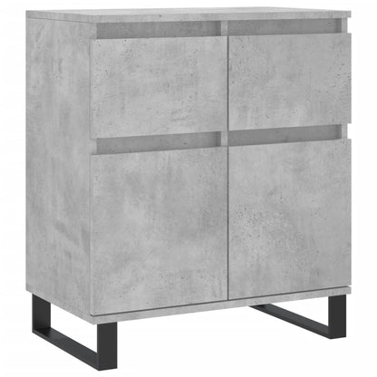 Sideboard Betongrau 60x35x70 cm Holzwerkstoff - Pazzar.ch