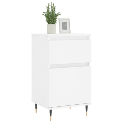 Sideboards 2 Stk. Weiß 40x35x70 cm Holzwerkstoff - Pazzar.ch